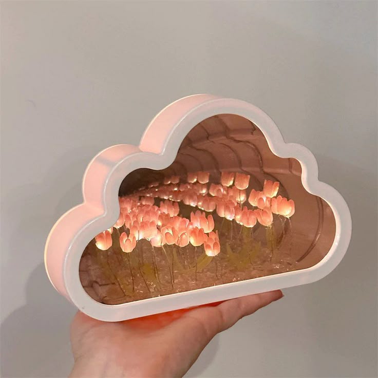 🌷 LAMPARA NUBE TULIPANES🌷®