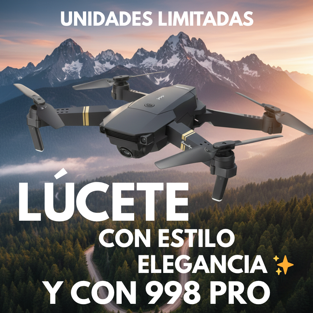 Dron con cámara 4k 998 Pro + envió gratis