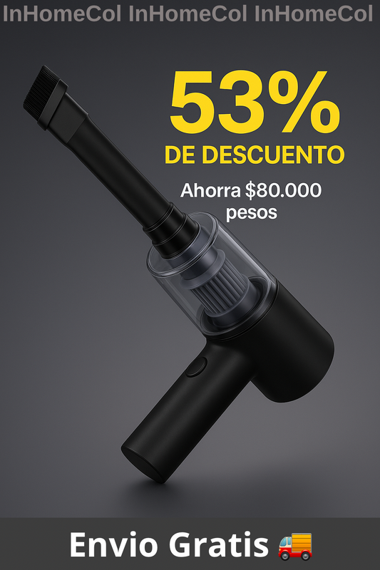 Mni Aspiradora™ 🟢 Tu auto como nuevo y sin suciedad